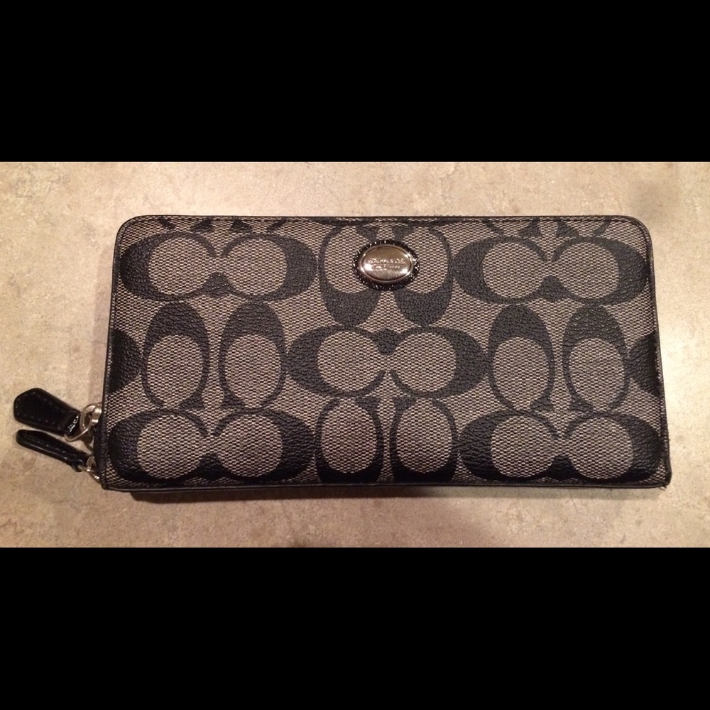 Leather Coach Wallet